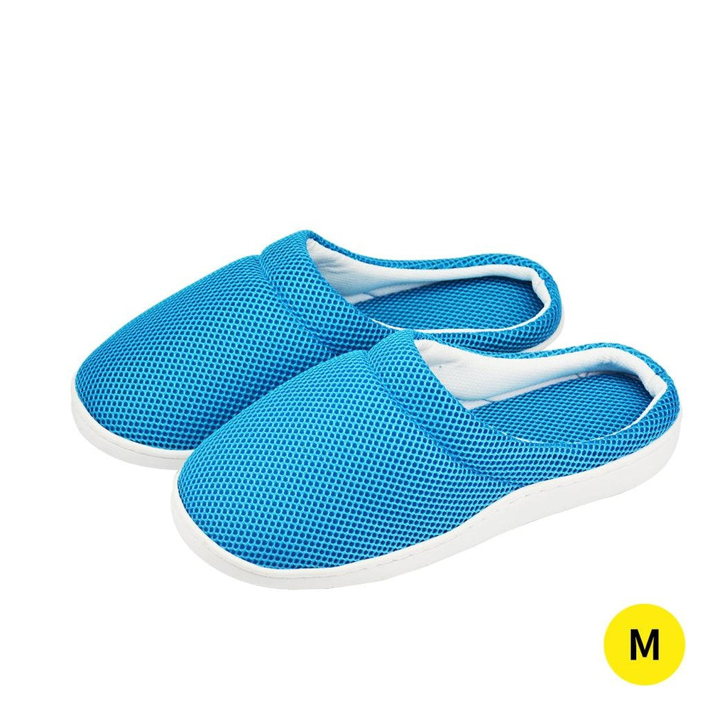 Summer Women Men Bamboo Cooling Gel Slippers Anti-fatigue Sandals Shoes Size M Deals499