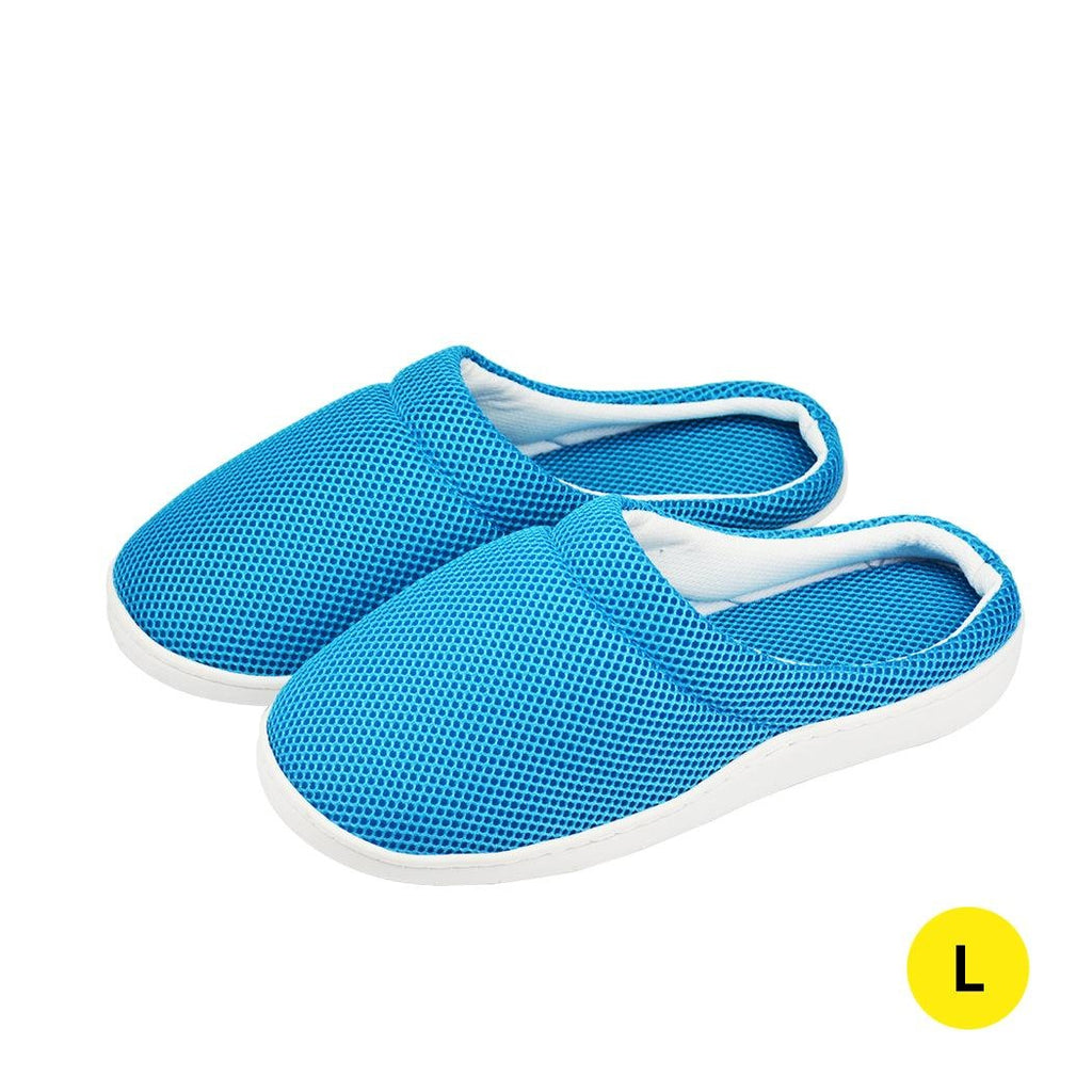 Summer Women Men Bamboo Cooling Gel Slippers Anti-faigue Sandals Shoes Size L Deals499