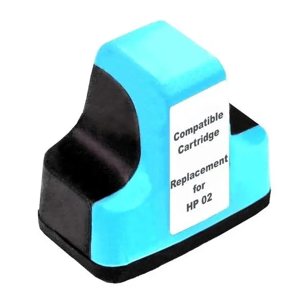 #02 Light Cyan High Capacity Remanufactured Inkjet Cartridge HP