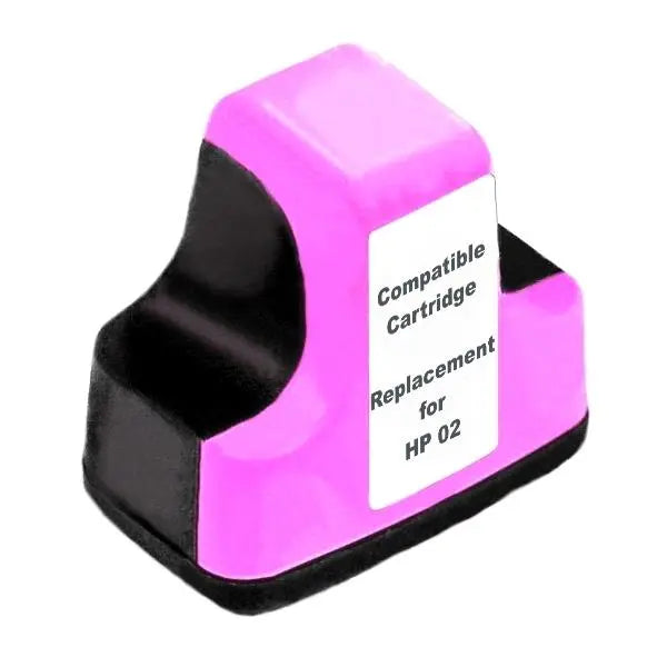 #02 Light Magenta High Capacity Remanufactured Inkjet Cartridge HP