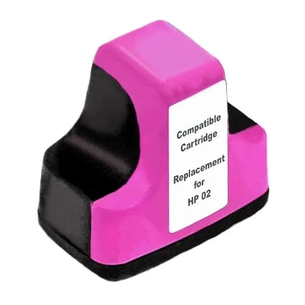 #02 Magenta High Capacity Remanufactured Inkjet Cartridge HP