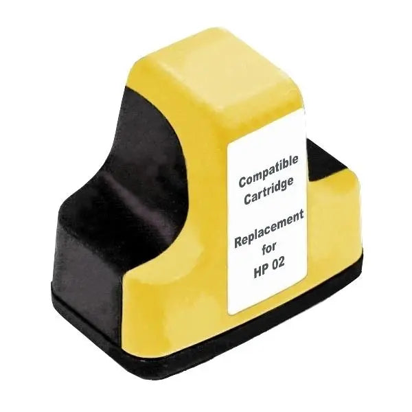 #02 Yellow High Capacity Remanufactured Inkjet Cartridge HP