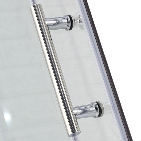 Levede Bath Shower Enclosure Screen Seal Strip Glass Shower Door 1300x1900mm Deals499