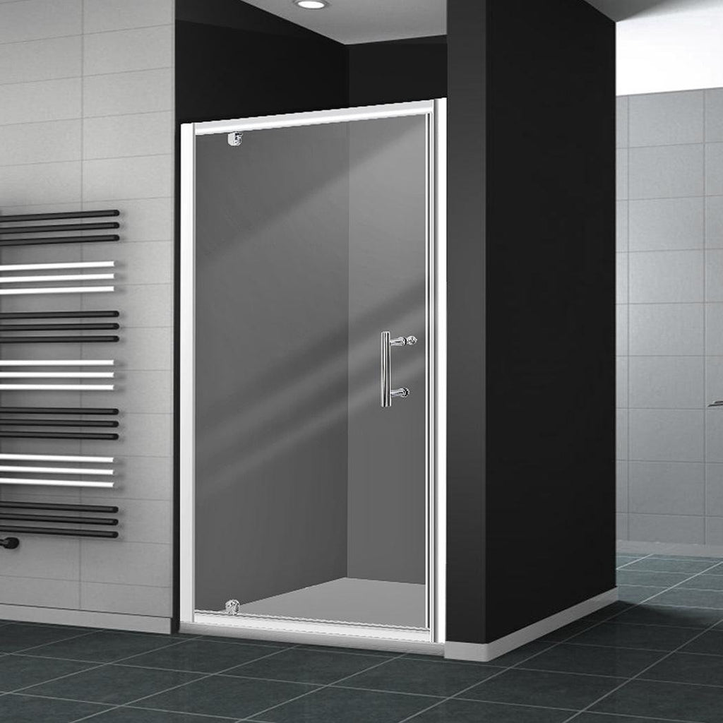 Levede Bath Shower Enclosure Screen Seal Strip Glass Shower Door 760x1900mm Deals499