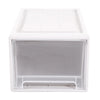 2x Plastic Wide Drawer Shoes Storage Boxes Stackable Clothes Kids Toys Organiser Deals499