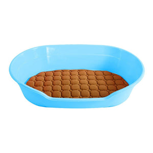 Large 85cm Plastic Pet Bed with Ventilation Holes Resting Plastic Dog Basket Deals499