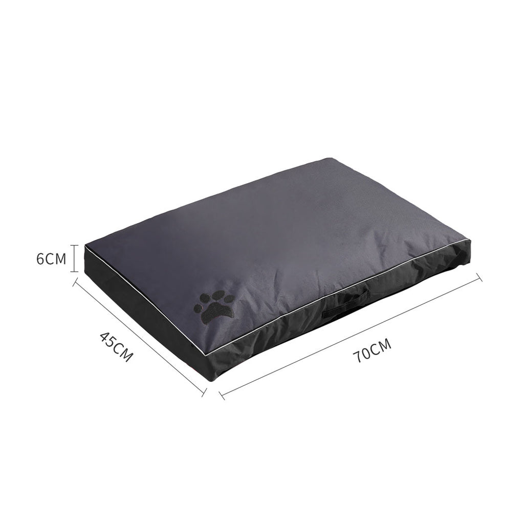 PaWz Pet Bed Mattress Dog Cat Pad Mat Summer Winter Cushion Pillow Size M Black Deals499