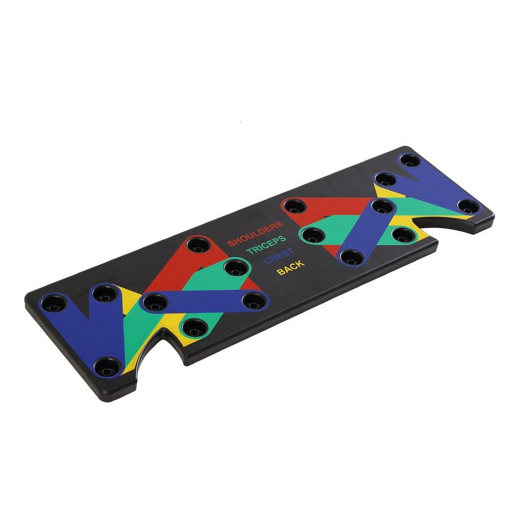 9 in1 Push Up Board Yoga Bands Fitness Workout Train Gym Exercise Pushup Stands Deals499