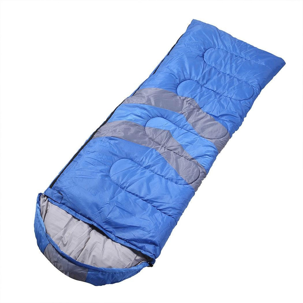 Mountview -20°C Outdoor Camping Thermal Sleeping Bag Envelope Tent Hiking Blue Deals499