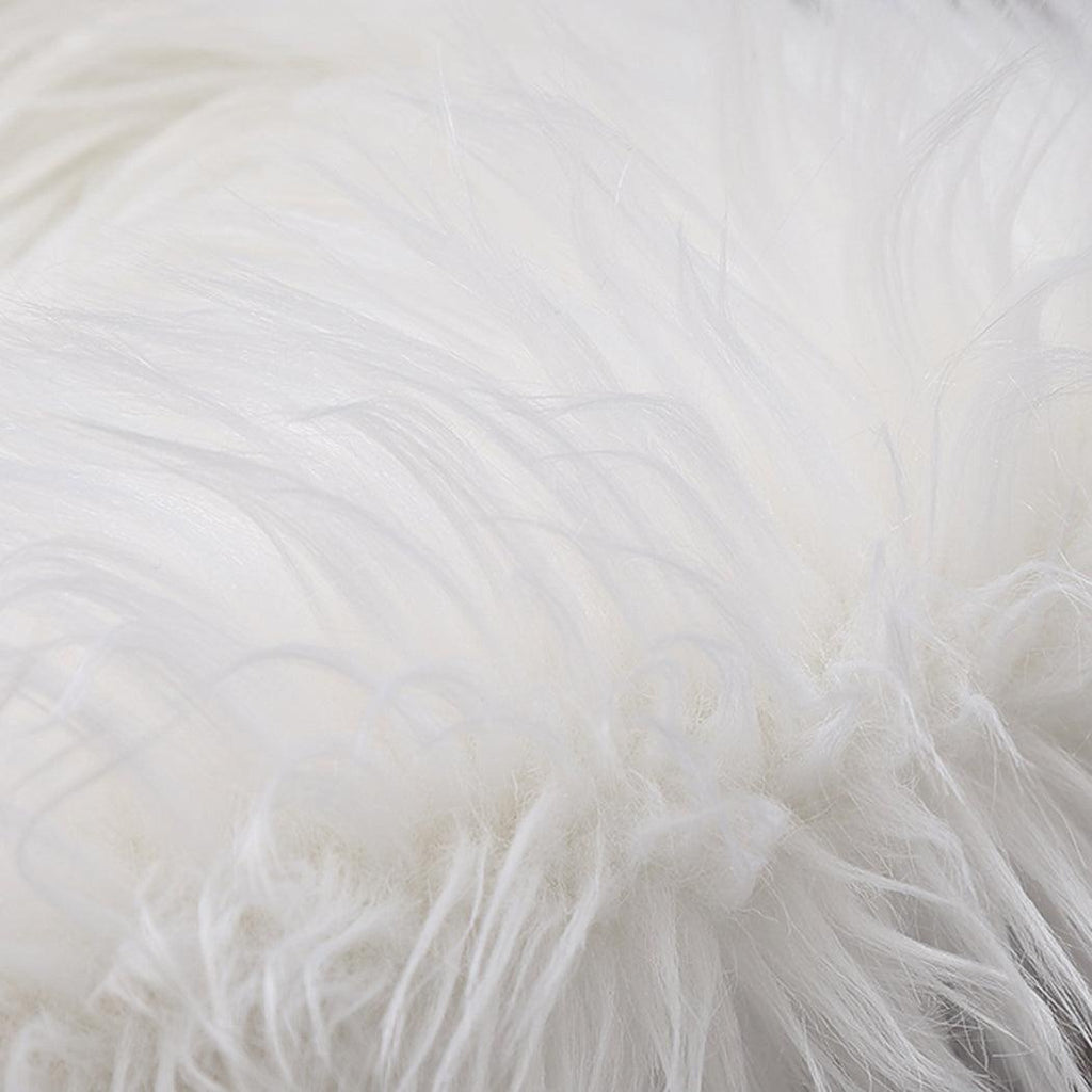 Floor Rugs Sheepskin Shaggy Rug Area Carpet Bedroom Living Room Mat 60X120 White Deals499