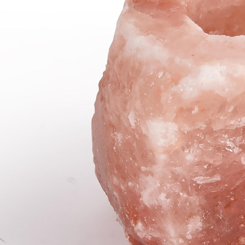 4x New Himalayan Salt Tealight Candle Holder Decor Natural Crystal Ionizer Home Deals499