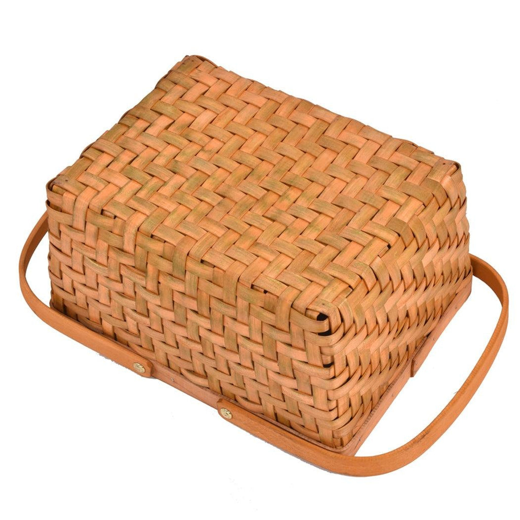 Picnic Basket Wicker Baskets Outdoor Deluxe Gift Storage Person Storage Carry Deals499