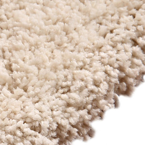 Ultra Soft Anti Slip Rectangle Plush Shaggy Floor Rug Carpet in Beige 200x300cm Deals499