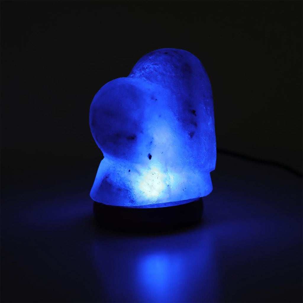Salt Lamp Globe USB Himalayan Natural Crystal Rock Cord Night Light Lamps Globes Deals499