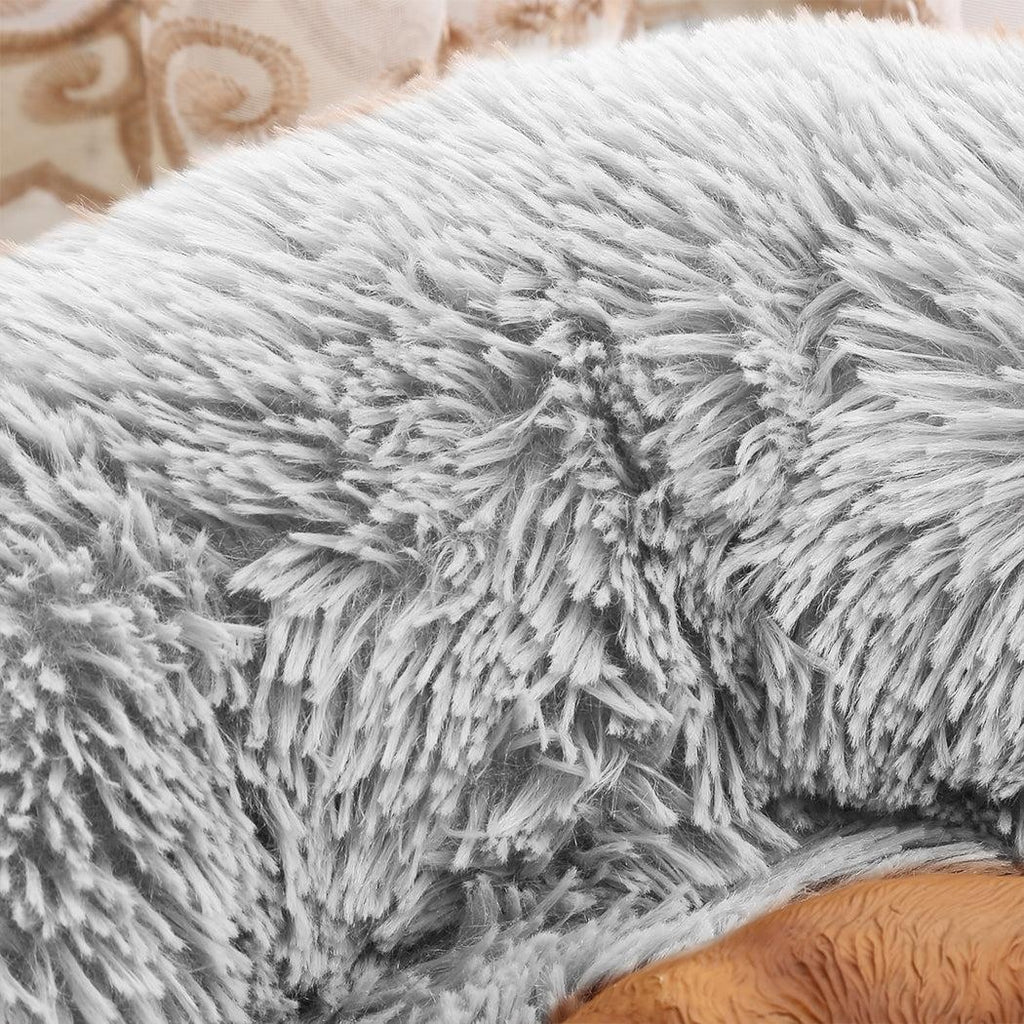 PaWz Pet Bed Dog Beds Mattress Bedding Cat Pad Mat Cushion Winter M Grey Deals499