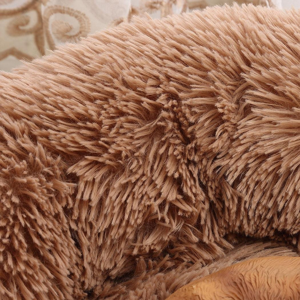 PaWz Pet Bed Mattress Dog Beds Bedding Cat Pad Mat Cushion Winter L Brown Deals499