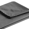 DreamZ 121x91cm Anti Anxiety Weighted Blanket Cover Polyester Cover Only Grey DreamZ