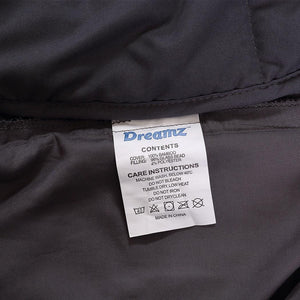 DreamZ 11KG Weighted Blanket Promote Deep Sleep Anti Anxiety Double Dark Grey DreamZ
