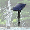 Solar Fountain Water Pump Kit Pond Pool Submersible Outdoor Garden 1.8W Deals499
