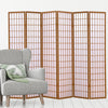 Levede 6 Panel Free Standing Foldable  Room Divider Privacy Screen Wood Frame Deals499