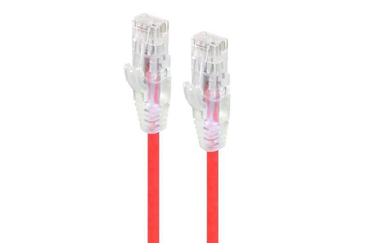 CAT6 28AWG RED PATCH LEAD 5M SLIM Deals499