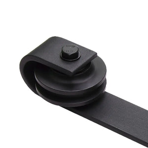 1.83M Antique Classic Style Single Sliding Barn Door Hardware Track Roller Kit Deals499