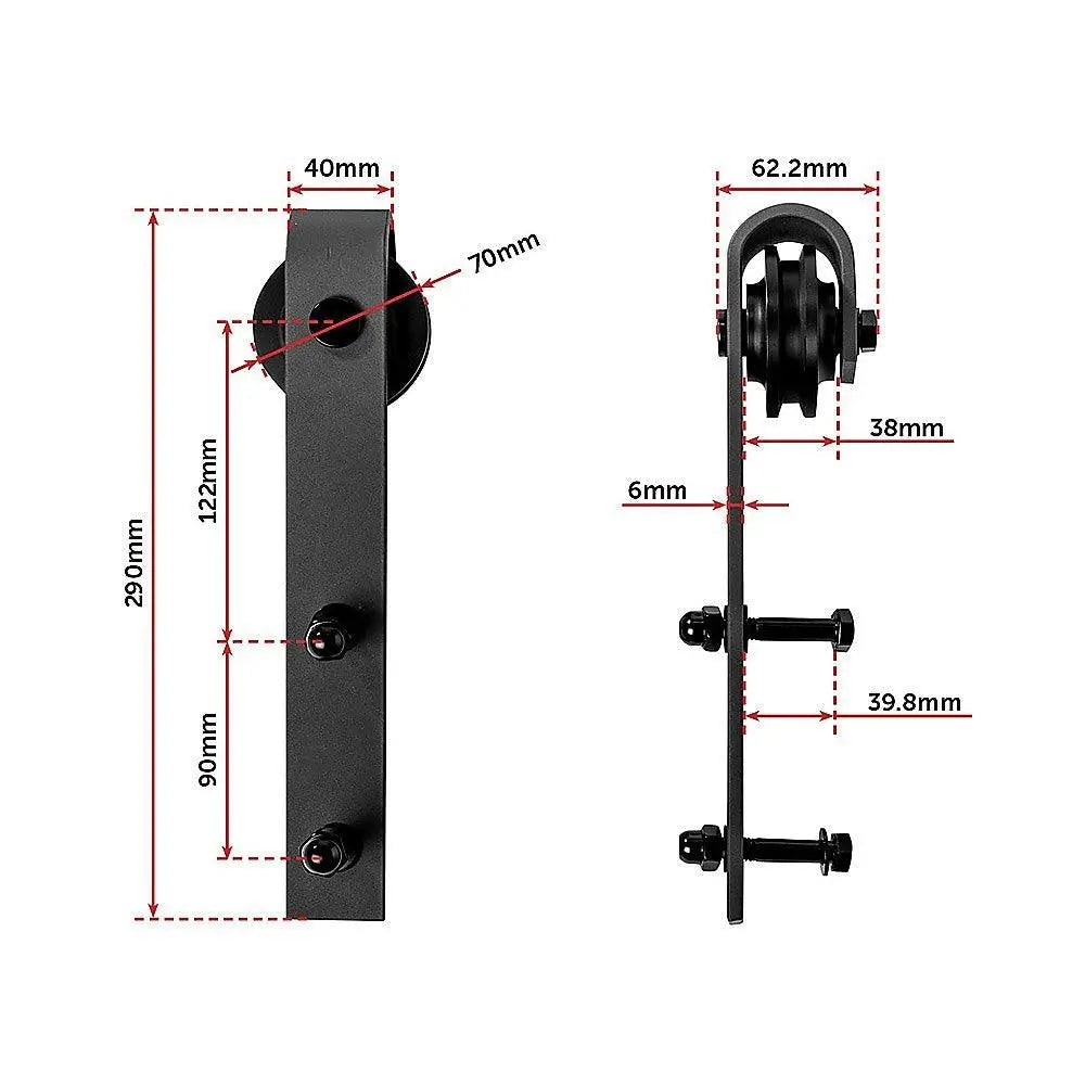 1.8m Sliding Barn Door Hardware Deals499