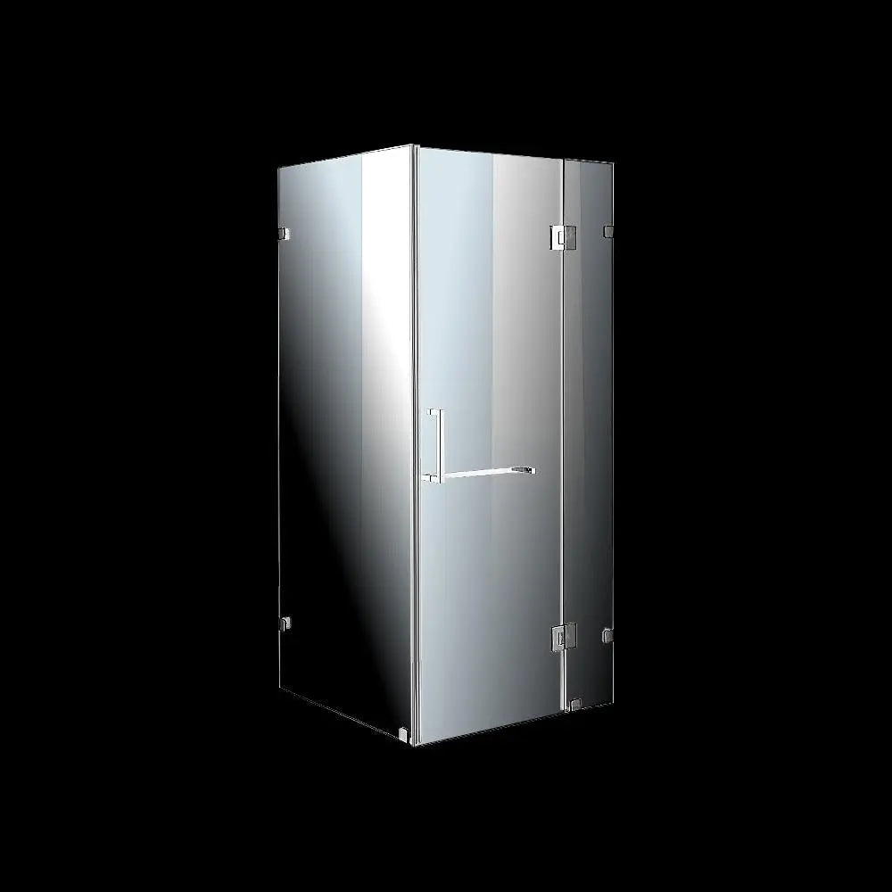 1000 x 700mm Frameless 10mm Glass Shower Screen By Della Francesca Deals499