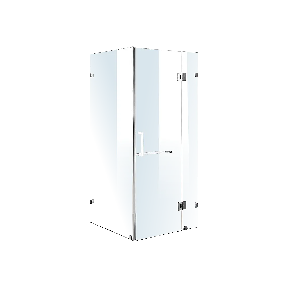 1000 x 800mm Frameless 10mm Glass Shower Screen By Della Francesca Deals499