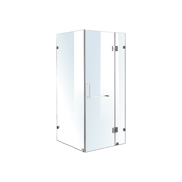 1000 x 800mm Frameless 10mm Glass Shower Screen By Della Francesca Deals499