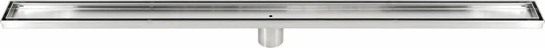 1000mm Tile Insert Bathroom Shower Stainless Steel Grate Drain w/Centre outlet Floor Waste Deals499