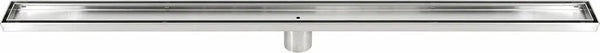 1000mm Tile Insert Bathroom Shower Stainless Steel Grate Drain w/Centre outlet Floor Waste Deals499