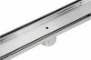 1000mm Tile Insert Bathroom Shower Stainless Steel Grate Drain w/Centre outlet Floor Waste Deals499