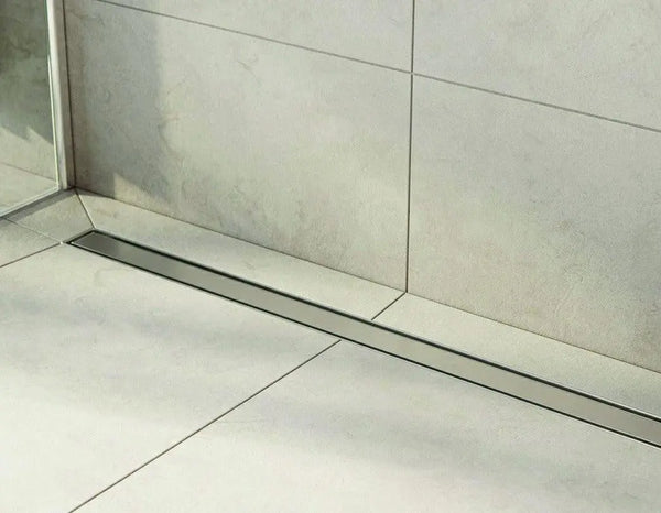 1000mm Tile Insert Bathroom Shower Stainless Steel Grate Drain w/Centre outlet Floor Waste Deals499