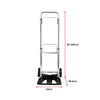100kg Trolley Folding Hand Truck Sack Barrow Deals499