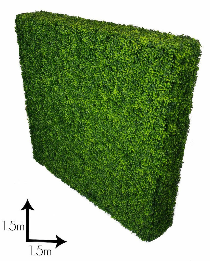 Large Portable Boxwood Hedges UV Stabilised 1.5m By 1.5m Deals499