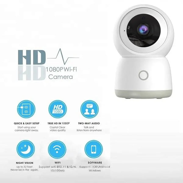 1080P 2MP IP Cameras WIFI Wireless Home Security Camera Surveillance 2-Way Audio CCTV Baby Monitor Deals499
