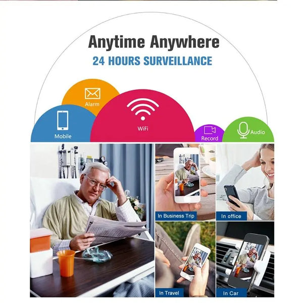 1080P 2MP IP Cameras WIFI Wireless Home Security Camera Surveillance 2-Way Audio CCTV Baby Monitor Deals499