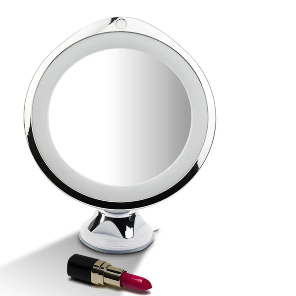 10x Magnifying Makeup Vanity Cosmetic Beauty Bathroom Mirror with LED Light Deals499