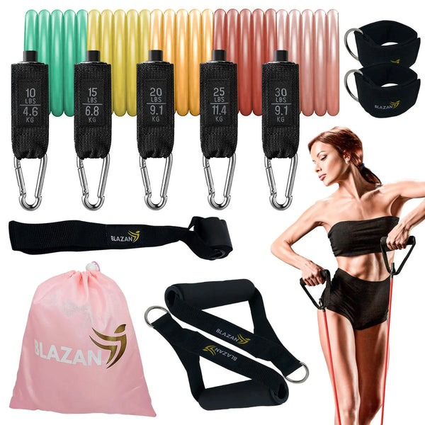 11pcs Resistance Bands Set, Strengthening Your Whole Body Deals499