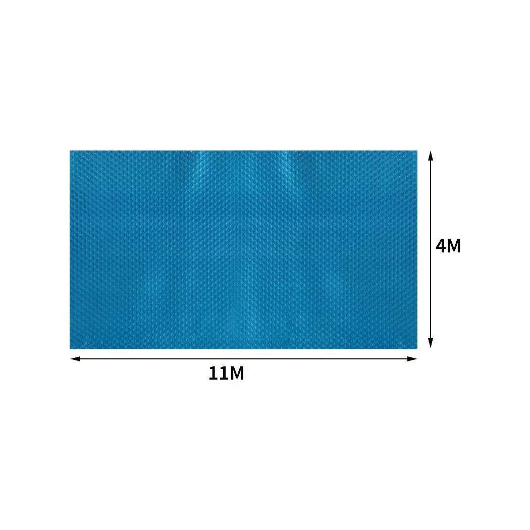 11x4M Real 400 Micron Solar Swimming Pool Cover Outdoor Blanket Isothermal Deals499