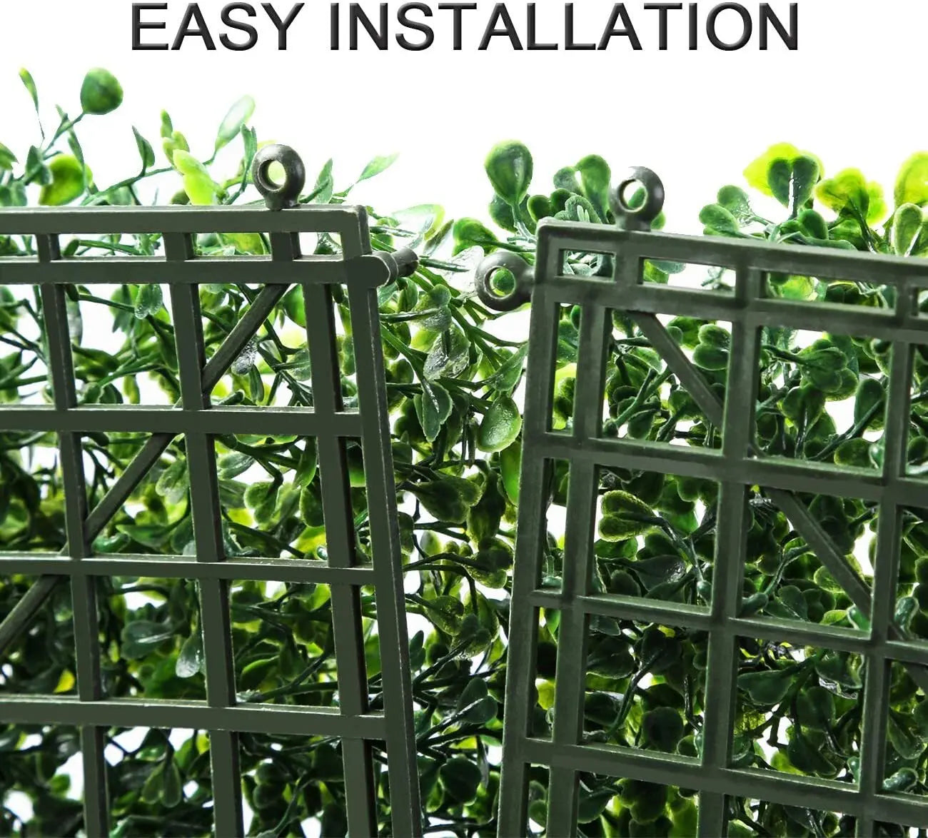 12 x Artificial Plant Wall Grass Panels Vertical Garden Tile Fence 50X50CM Green Deals499