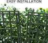 12 x Artificial Plant Wall Grass Panels Vertical Garden Tile Fence 50X50CM Green Deals499