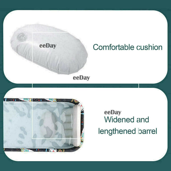 120CM Large Bath Sauna Adult Folding Bathtub Barrel SPA Household Tub Family from Deals499 at Deals499