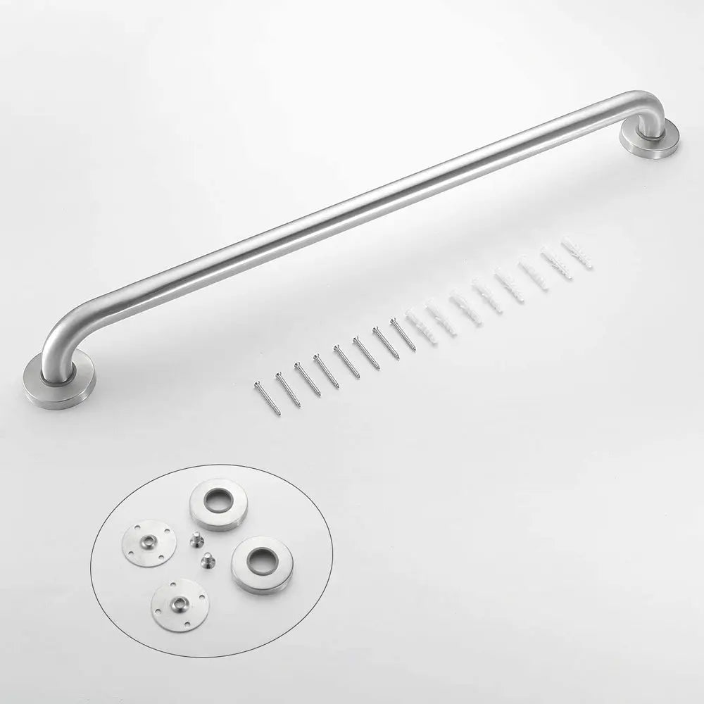 120cm Stainless Steel Handle for Shower Toilet Grab Bar Handle Bathroom Stairway Handrail Elderly Senior Assist Deals499