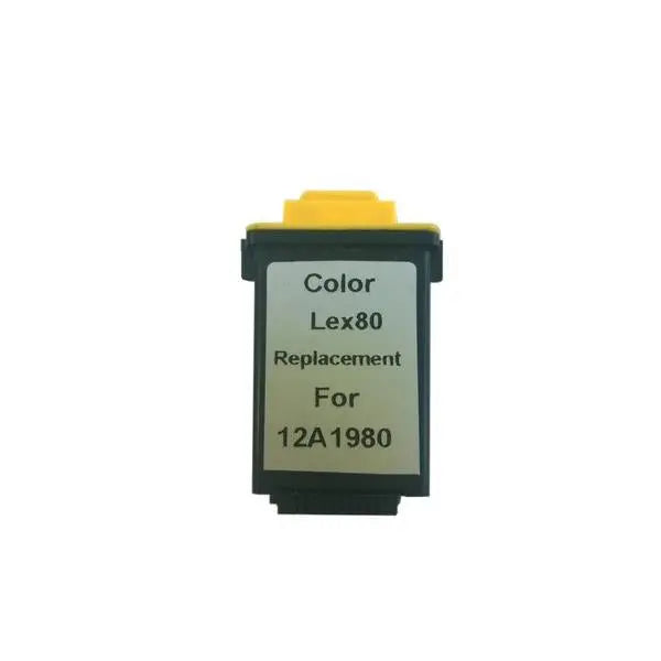 12A1980 #80  Remanufactured Inkjet Cartridge LEXMARK