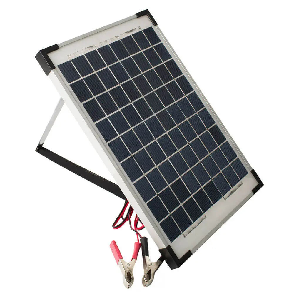 12V 10W Solar Panel Kit MONO Caravan Regulator RV Camping Power Charging Deals499
