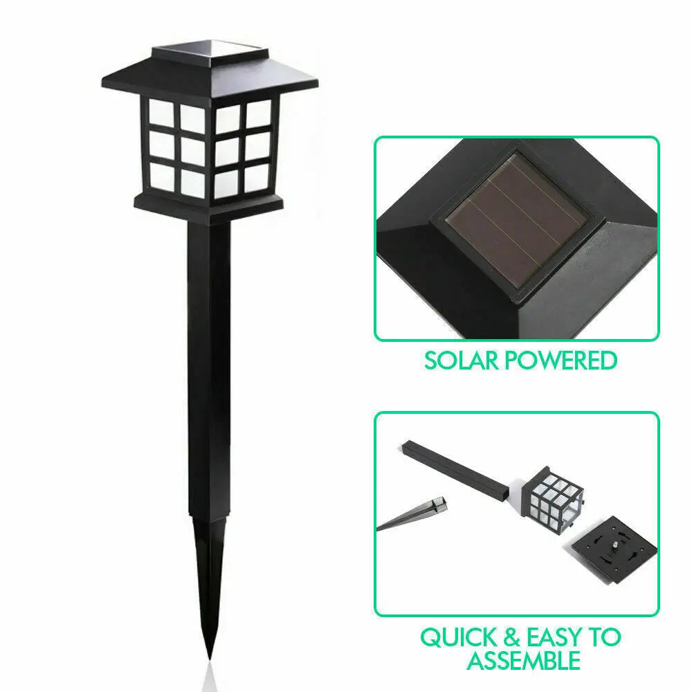 12x LED Solar Power Garden Landscape Path Lawn Lights Yard Lamp Outdoor Lighting Deals499