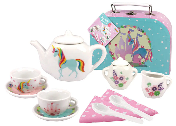 13PCS UNICORN PORCELAIN TEA SET Deals499