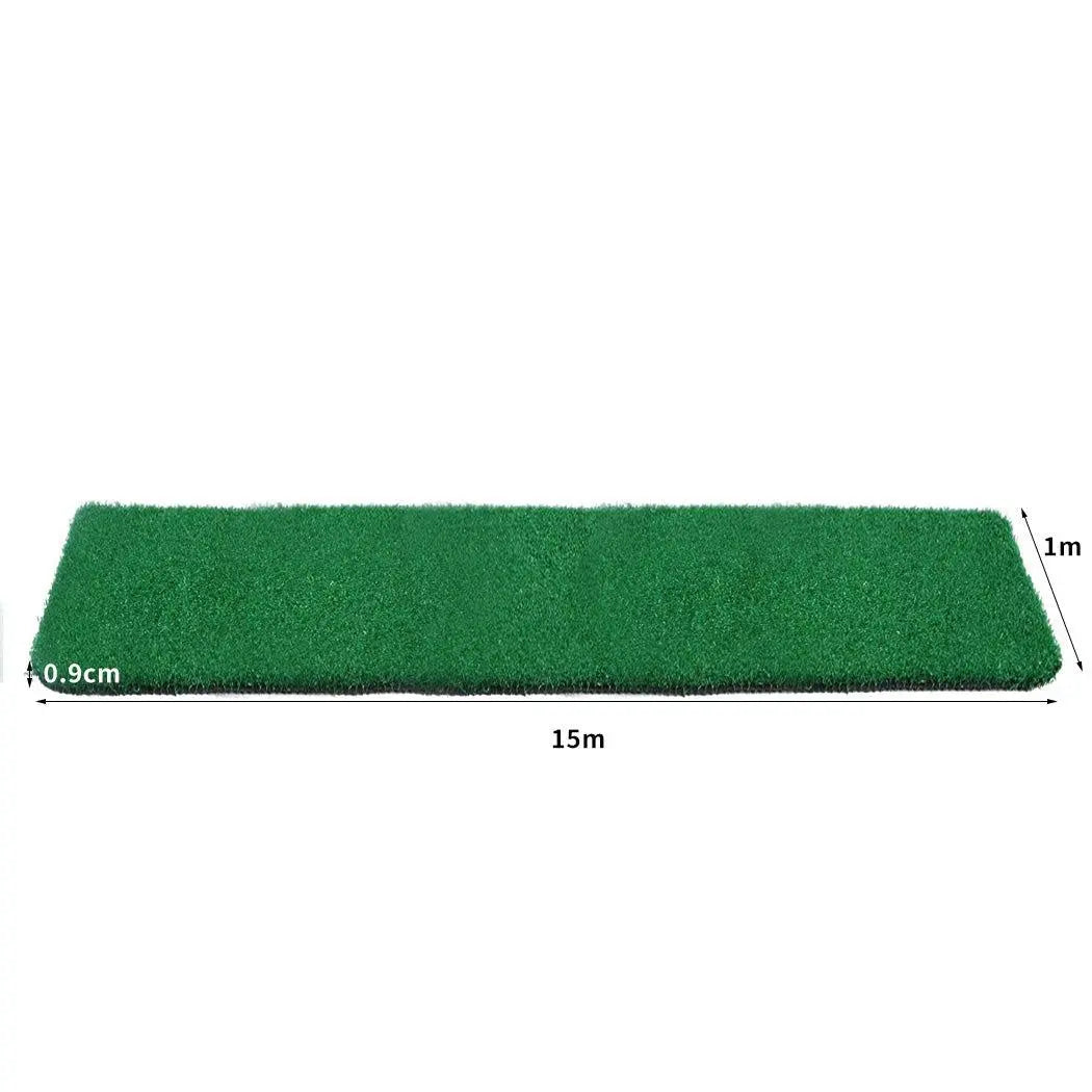 15M Golf Training Mat Practice Outdoor Indoor Putting Swing Detection Batting Deals499